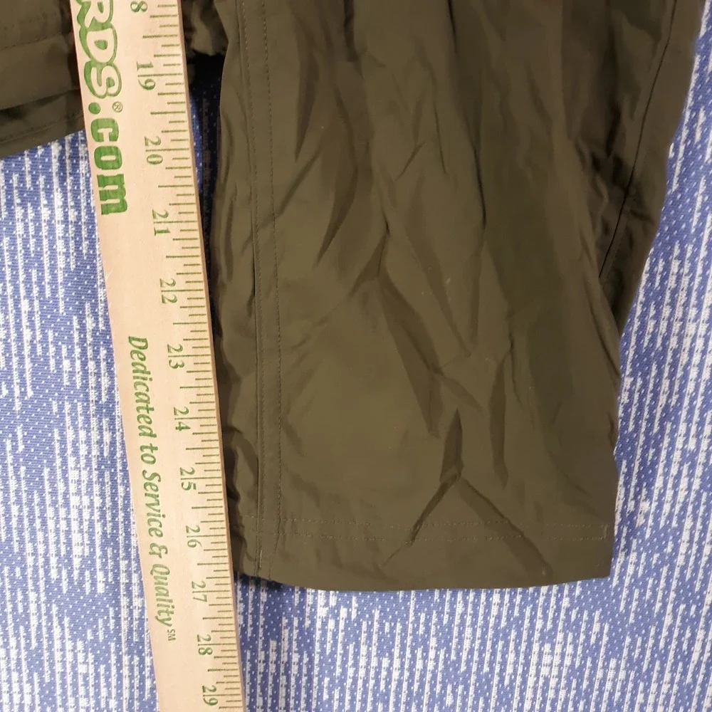 REI Pants Womens Size 10 Petite Inseam 27 Green Outdoor Hiking Lightweight